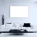 Add a Touch of Elegance to Your Interior Design with White Mockup Frames