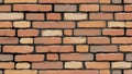 Vintage Brick Pattern Seamless Texture. AI Generation Royalty Free Stock Photo