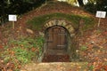 1850s Ice House in forest at Adderbury, Oxfordshire, UK Royalty Free Stock Photo