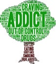 Addict Word Cloud