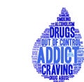 Addict Word Cloud