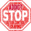 Addict Word Cloud