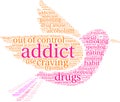 Addict Word Cloud