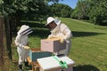 Adding Another Hive Box to a Beehive