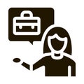 adding new employees icon Vector Glyph Illustration