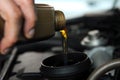 Adding Oil to a Car