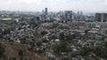 Addis ababa city, aerial view, addis ababa ethiopia Royalty Free Stock Photo