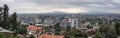 Panorama of the Capital City of Ethiopia, Addis Ababa Royalty Free Stock Photo