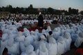 Addis Ababa, Ethiopia: Pilgrims attending Timkat Epiphany celebrations.