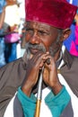 Addis Ababa, Ethiopia, 19th January 2008: Portrait of Ethiopian Orthodox Priest
