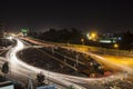 Addis Ababa at night. Royalty Free Stock Photo