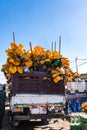 Addis Mercato in Addis Abeba, Ethiopia in Africa. Royalty Free Stock Photo