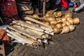 Addis Mercato in Addis Abeba, Ethiopia in Africa Royalty Free Stock Photo