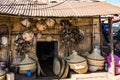 Addis Mercato in Addis Abeba, Ethiopia in Africa. Royalty Free Stock Photo