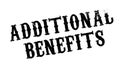 Additional Benefits rubber stamp