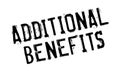 Additional Benefits rubber stamp