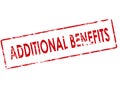 Additional benefits Royalty Free Stock Photo
