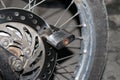 additional safety for motorcycle wheels.