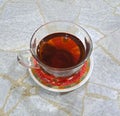 Additional Tea in the glass Royalty Free Stock Photo