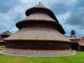 Addor Temple ancient Kerala architecture view under the sky