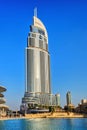 The Address Hotel in the downtown Dubai area Royalty Free Stock Photo