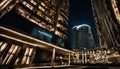 The Address Hotel in downtown Dubai in the Royalty Free Stock Photo