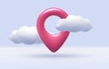 Address point with clouds