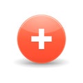 AddThis icon, simple style Royalty Free Stock Photo