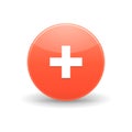 AddThis icon, simple style Royalty Free Stock Photo