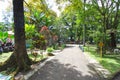 Ade Irma Suryani Nasution park Taman Lalu Lintas in Bandung. Royalty Free Stock Photo