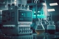 aded laboratory sceneFuturistic Lab: High-Tech Equipment & Insane Detail in Unreal Engine 5 Royalty Free Stock Photo