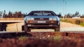 DeLorean DMC-12 car front view