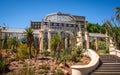 Adelaide botanic garden 1877 palm house exterior view a Victoria