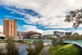 Adelaide City riverbank view