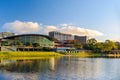 Adelaide Convention Centre at sunset