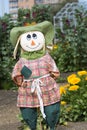 Female Scarecrow, Kitchen Garden, Adelaide Botanic Garden