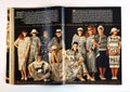 Vintage Australian Women`s Weekly magazine fashion article dated August 1986