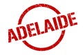 Adelaide stamp. Adelaide grunge round isolated sign.