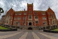 Adelaide university building on cloudy sky Royalty Free Stock Photo