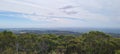 Adelaide view Mountlofty trees Royalty Free Stock Photo