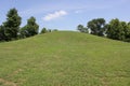 Adena Burial Mound at Serpent Mound Royalty Free Stock Photo