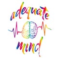 Adequate mind Royalty Free Stock Photo