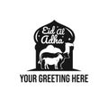 Eid al adha logo design