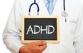 ADHD - Attention Deficit Hyperactivity Disorder Royalty Free Stock Photo