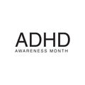 ADHD Awareness Month in October. Attention Deficit Hyperactivity Disorder. Celebrate annual in United States. Health care concept Royalty Free Stock Photo