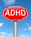 ADHD concept.