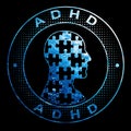 ADHD, Psychology Concept