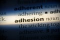 Adhesion