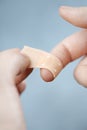 Adhesive bandage Royalty Free Stock Photo