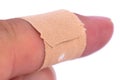 Adhesive Bandage on Dollar Royalty Free Stock Photo